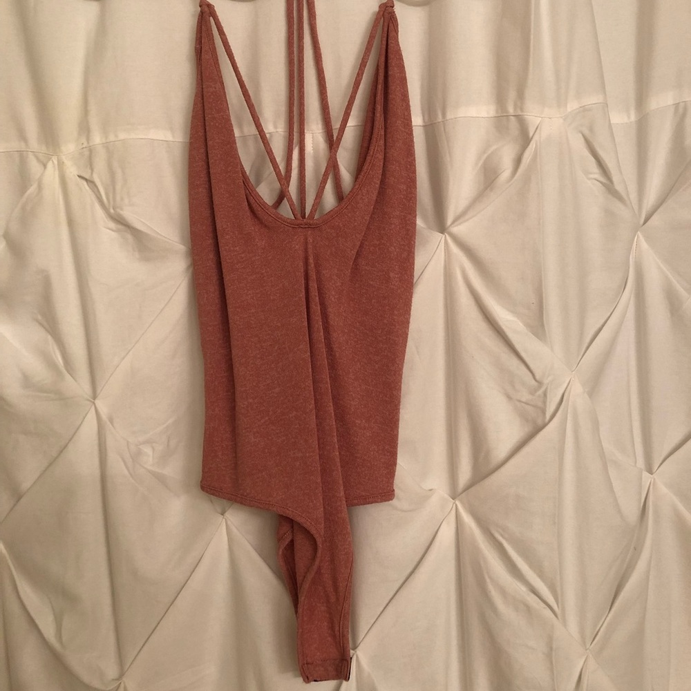 Strappy bodysuit